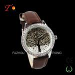 Bohemia style women fashion hand watch with colorful nylon watch straps