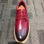 OEM Mens Leather Casual Shoes , Classic Men Oxford Shoes For Four Seasons
