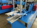 Plc Controlled Steel Rollforming Machines 0.3-0.6mm Thickness For Garage /