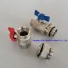 Buy cheap Underfloor Manifold Ball Valve Set , Isolation Valves for Radiant Heat Manifold from wholesalers