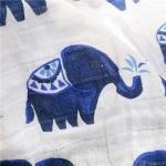 Soft Absorbent Cute Baby Swaddle Blankets , Newborn Baby Receiving Blankets