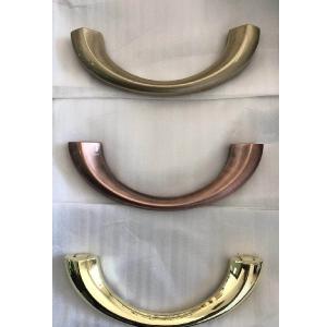 Quality Zamak Coffin Accessories Metal Coffin Handles H005S Half Moon Design wholesale