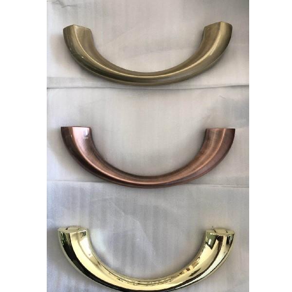 Zamak Coffin Accessories Metal Coffin Handles H005S Half Moon Design