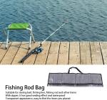 Fishing Rod Case Three Layers Fishing Rod Bag Oxford Folding Fishing Pole Bag
