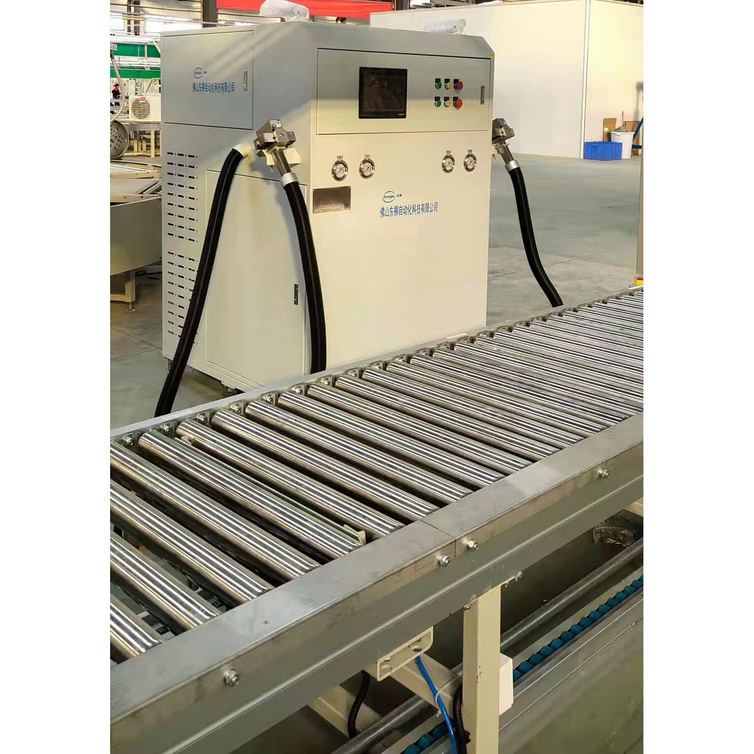 280KG Gas Filling Refrigerant Charging Machine For AC And HP Assembly Line