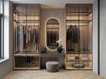 Customized Modern Bedroom Wooden Walk in Closet Wardrobe Closets Systems