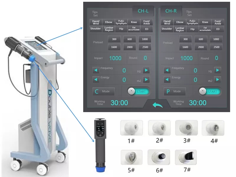 Physiotherapy Home Shockwave Therapy Machine Pain Relief Devices Equipment shockwave therapy equipment