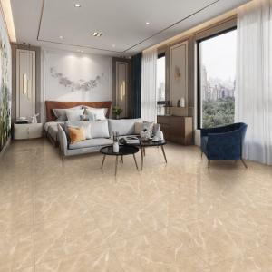 Quality Polished White Indoor Ceramic Floor Tiles for Elegant Residential Flooring wholesale