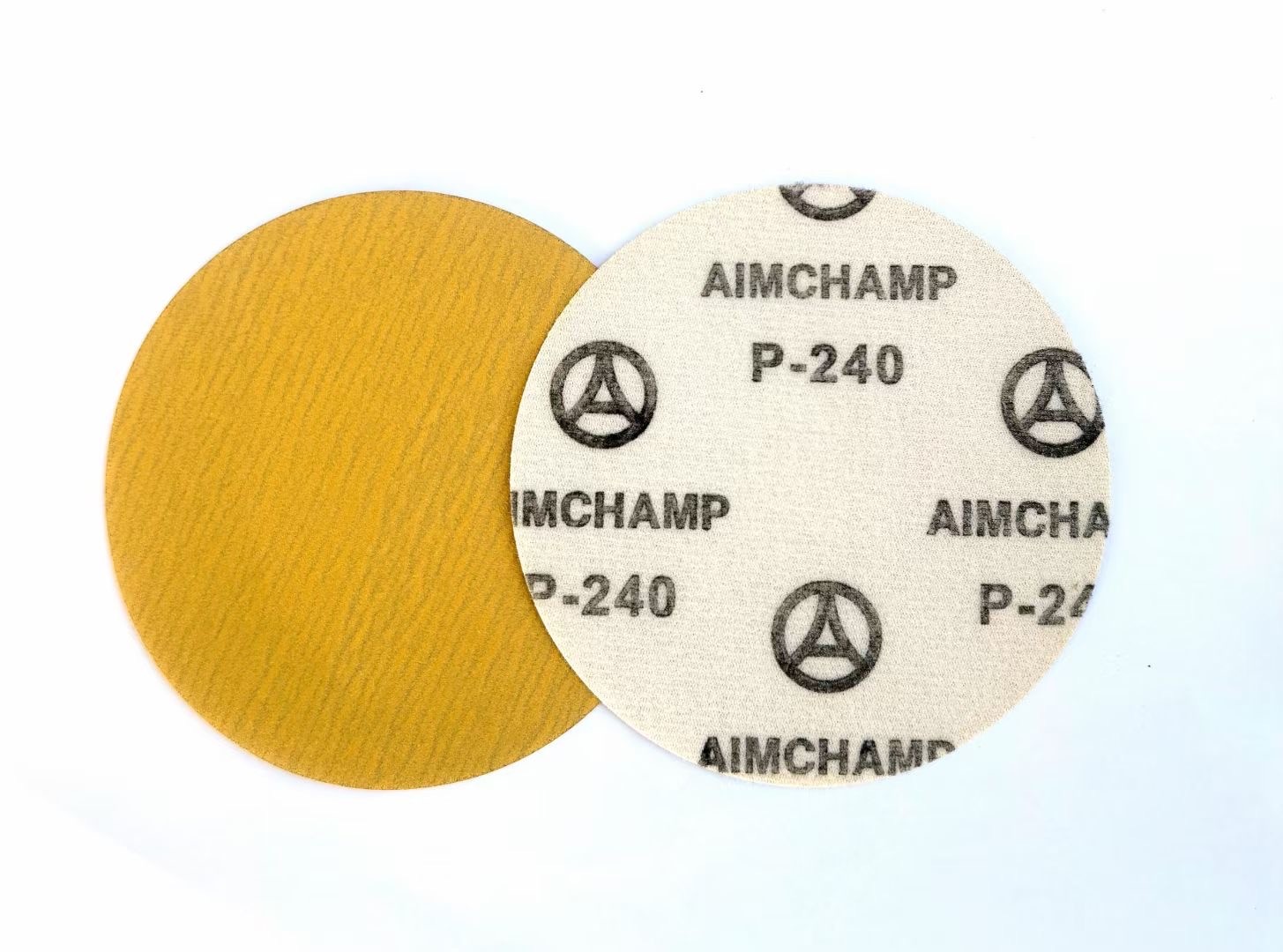 6inch car putty Sanding Discs Hook And Loop film polyester substrate green