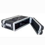 Microphone 2U Shallow Rack Case Waterproof ABS 8" Depth
