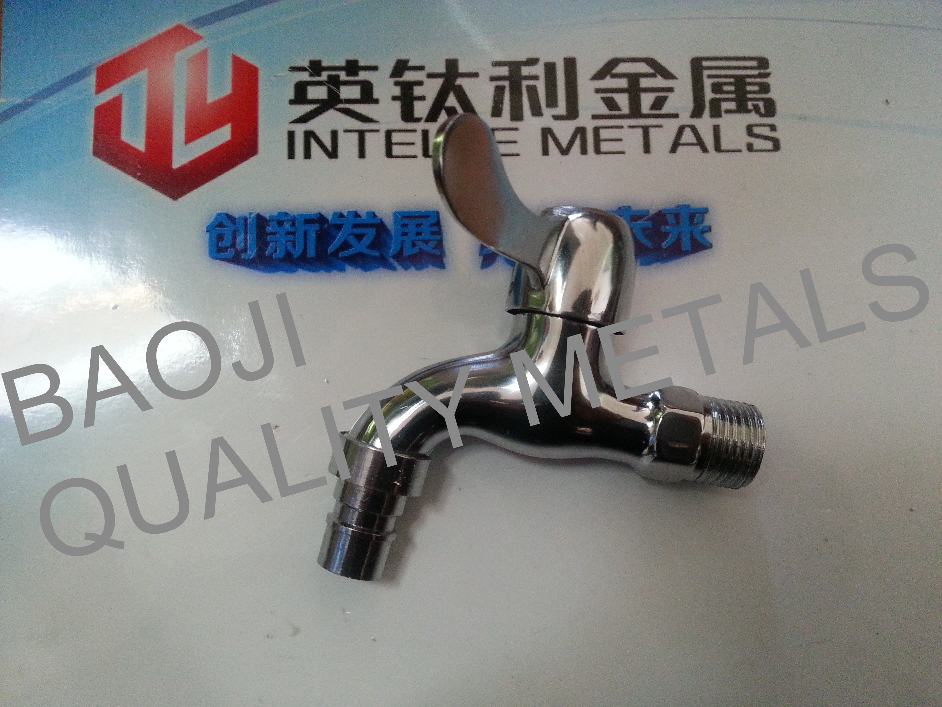 Ta1 Tc4 Cnc Milling Titanium Faucet , Machined Titanium Parts Gr7 Material