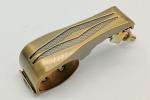 Antique Brass Color Coffin Hardware ZA01 , Casket Arm Zamak Materials