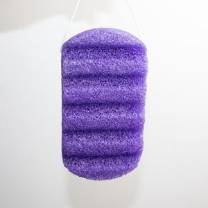 Quality Blue Purple Body Konjac Sponge Facial Wash Sponge Scrubber For Clean Your Body wholesale