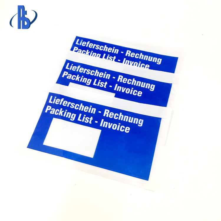 Pressure Sensitive Self Adhesive Seal Plastic Bags With Custom Logo