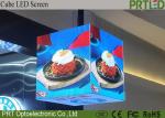 4 sided 5 sided smart control outdoor indoor P2.5 cubic led display commercial