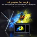 SD Card APP Connectivity 3D Hologram Cabinet for Splice Advertising 200cm