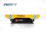 Customized Tonnage Battery Transfer Cart on Rail For Industry , yellow