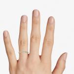 Celestial Stacking Wedding Ring in 9k Yellow Gold For Women