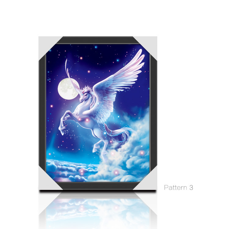 PET / PP Wild Animal Lenticular Flip Effect / 3D Lenticular Printing Services