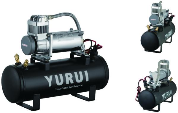 OEM Durable Black Silver Remote Air Compressor Tank Anti Dust And Explosion