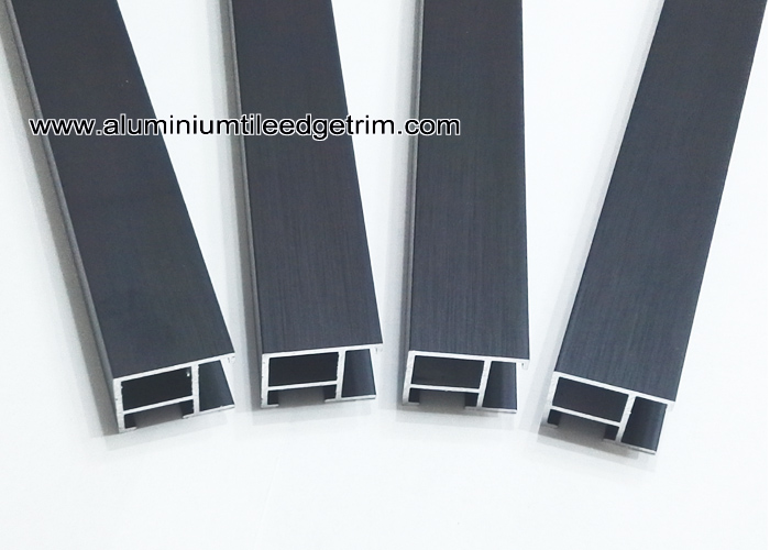 brushed black aluminium picture frames
