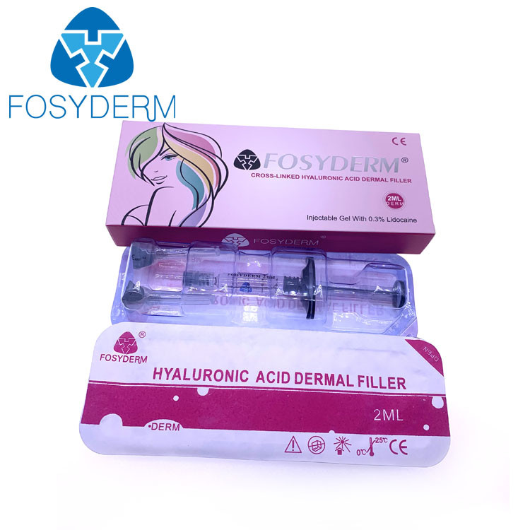 High Quality Medical Grade 1ml 2ml 5ml Lips Face Deep Hyaluronic Acid Dermal Filler
