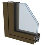 OEM ODM anodised Aluminium Window Frame Profiles ISO9001