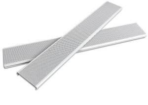 Quality Open Aluminum Drop Ceiling Tiles Decorative Waterproof With Powder Coating wholesale