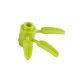 2000pcs plastic green plant construction toy flower building block flower stem