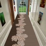 Super Geometric Style Large Commercial Floor Mat For Flower Entrance Corridor