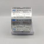 PET BOPP Adhesive Label Stickers Waterproof Industrial Matte Silver Label