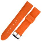 20mm Sport Watch Rubber Band , ROHS Soft Rubber Watch Strap Tire Pattern