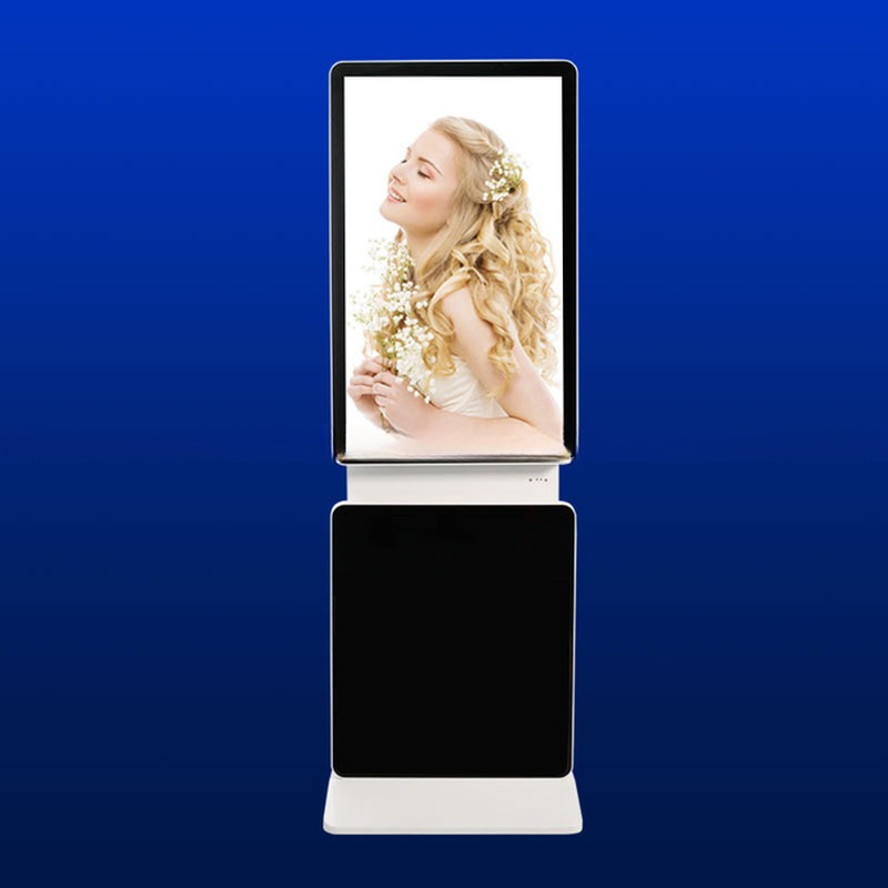 55" Inch Software Wifi Interactive Standing Lcd Advertising Kiosk video display