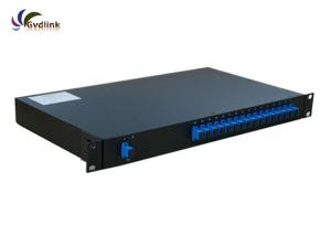 Quality Dual Fiber FMU 1U Rack 1310nm 16 Channel Dwdm Mux wholesale