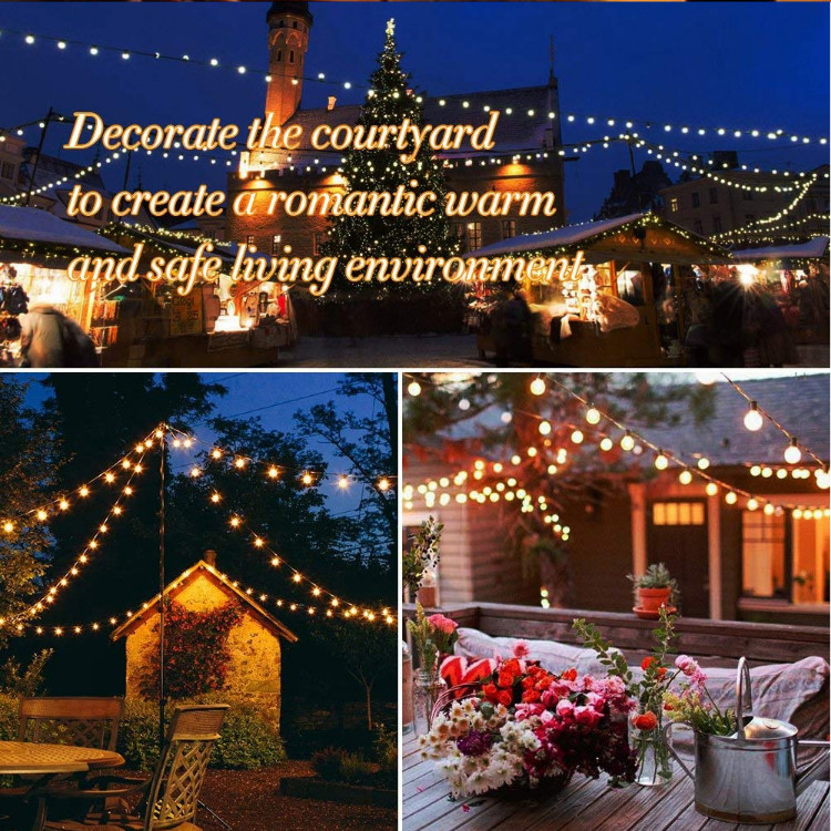 G40 LED String Bulb 2200K Waterproof , 1W 2W LED Edison Bulb
