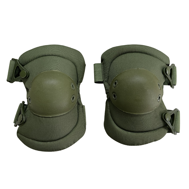 Thick Green Elbow and Knee Pads for Universal Body Protection Equipment