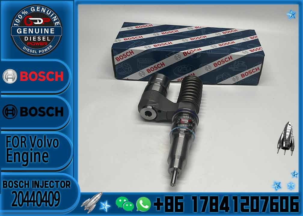 Hot sale New Diesel Fuel Injector 0414702010 20440409 20381597 For VOL1 Penta L180E L180E HL 0986441006