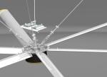 6.0M 20 Foot Pmsm Motor Room Six Blade Large HVLS Fans