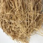 Christmas Present Wrapping Accessories , White Pink Filling Raffia Coloured