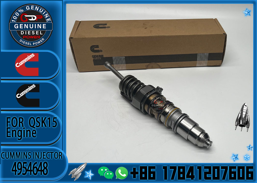 Engine Part fuel Injector 4954434 4954888 4954646 4954648 for Cummins QSX15 ISX15 X15 Engine