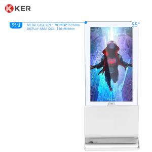 Quality 43&quot; 55&quot; Floor Standing Wireless Network Advertising Kiosk Digital Signage Advertising Machine wholesale
