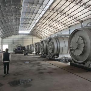 Quality Energy Mining 30 ton per day full continuous waste rubber tyre pyrolysis oil plant wholesale