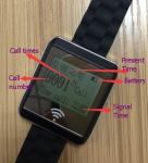 Hot sell wireless restaurant waiter rechargeable wrist watch pager