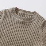 2023 Autumn Winter Knitted Sweater Baby Girls Boys Clothes set boy girl chunky