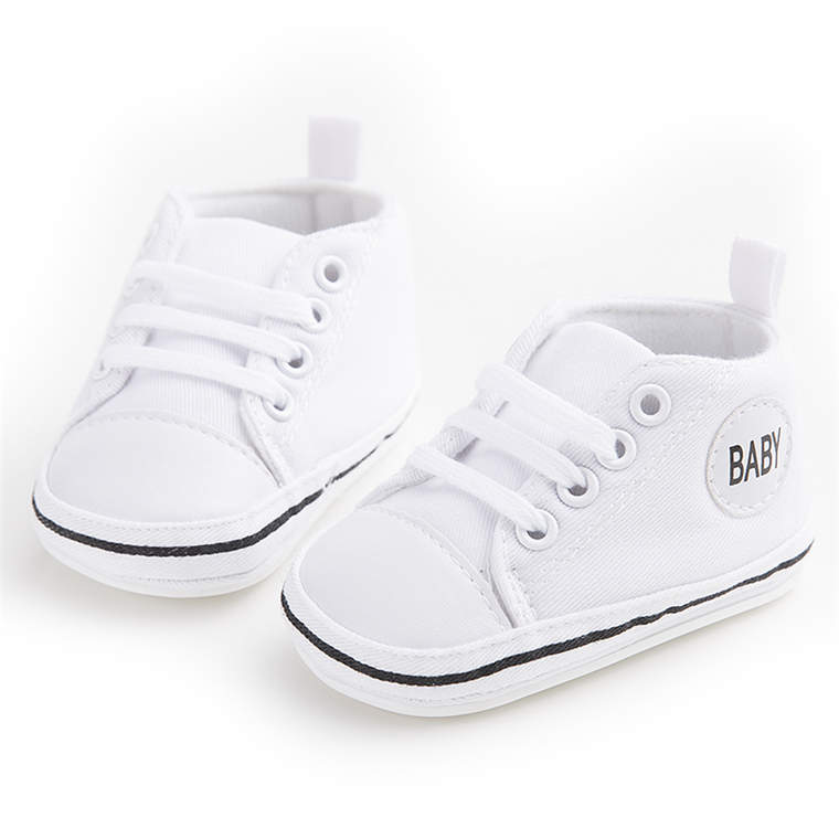 Wholesale Cheap soft-sole Canvas sport 0-2 years baby Newborn toddler shoes baby