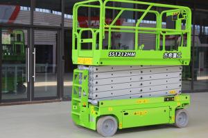 Quality Electrial Aerial Work Platform Hydraulic 12m / 13m Scissor Lift For Outdoor And Indoor wholesale