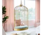 Modern Luxury Bird Cage Hanging Chair Birdcage Swing Chair