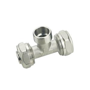 Quality Pex Compression Fittings Male Female Connector For Gas Meter Brass ISO17484-1/AS4176.8 wholesale