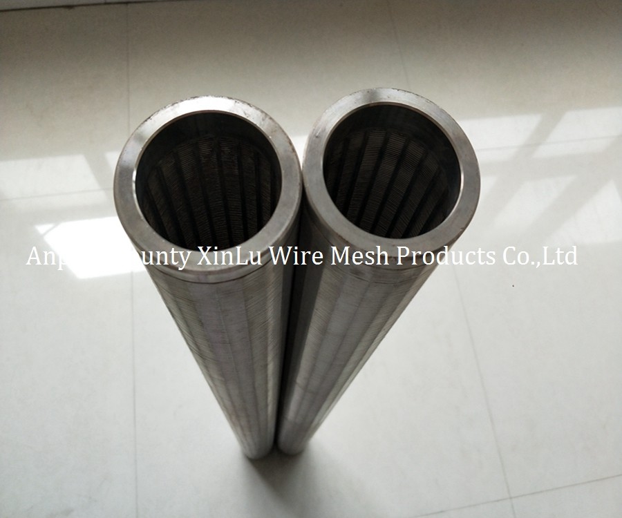 201 No Magnetic Stainless Steel Johnson Type Filter Screen For Water Well Drilling 4-400mesh Mesh Size