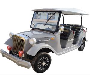 Quality Electric Classic Car 8 Seater Vintage Cart Sightseeing Seats 4kw 72v wholesale